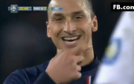 Video: Phút hài hước của Ibrahimovic (PSG vs Lille)