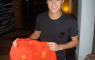 Chưa đến Anfield, Coutinho đã khoe áo Liverpool