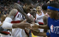 LaMarcus Aldridge ghi điểm quyết định giúp Blazers khuất phục Mavericks