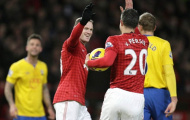 Hàng công M.U: Rooney không chịu kém van Persie
