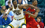 Đương kim vô địch Miami Heat lại bại trận trước Indiana Pacers