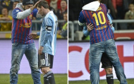 Messi lại bị fan cuồng “tấn công”
