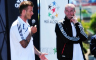 Zidane: Beckham thật đẳng cấp!