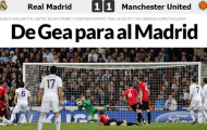 Báo chí quốc tế: “C. Ronaldo bị lu mờ bởi sự xuất sắc của De Gea”