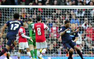 Các khoảnh khắc phá nát giấc mơ tại FA Cup của Arsenal