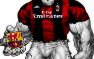 Ảnh biếm họa: Barcelona bị 'bóp nát' bởi AC Milan