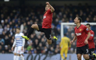 QPR 0-2 Man United: Tuyệt phẩm của Rafael giúp M.U bỏ xa M.C đến 15 điểm