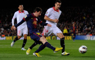 Barcelona 2-1 Sevilla: Bản lĩnh Messi