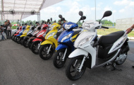 Honda Việt Nam ra mắt nhiều mẫu xe máy mới