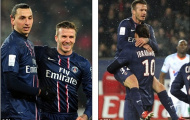 Chùm ảnh: David Beckham ra mắt PSG