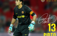 Pinto đã sẵn sàng thay Valdes?