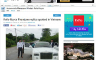 Xe Phantom 'made in Vietnam' lên báo nước ngoài