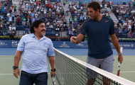 Maradona so vợt với Djokovic, Federer và del Potro