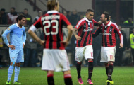 Milan 3-0 Lazio: Mất người, mất luôn vị trí thứ 3