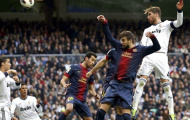 Màu trắng lấn át ở “Kinh điển”: “El Clasico” của những cái đầu!