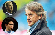 Mancini lại chê bai Joe Hart và Nasri