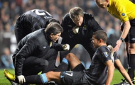 Man City mất liên tiếp 2 trụ cột Aguero và Rodwell