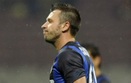 Cassano trở lại đội hình của Inter