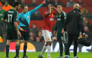 Lượt về vòng 16 đội Champions League: Chiếc thẻ đỏ oan nghiệt