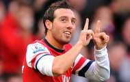 Santi Cazorla xuất sắc nhất Arsenal tháng Hai