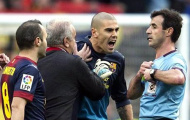 Valdes bị treo giò 4 trận: Để chiều lòng... Real?