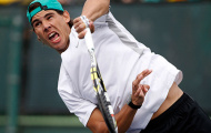 Nadal thử sức... đầu gối