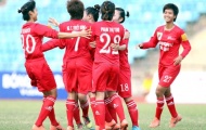 Giải bóng đá nữ VĐ Quốc Gia Thái Sơn Bắc 2013: Chủ nhà có 3 điểm đầu tiên