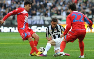 Juve thắng may Catania: Vận may dành riêng cho kẻ mạnh