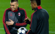 Chùm ảnh: Nụ cười Milan trong buổi tập trước đại chiến tại Nou Camp
