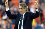 Moratti trực tiếp chỉ huy cầu thủ