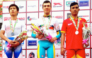 Nhà vô địch trẻ xe đạp Châu Á 2013: Đức Tâm giành HCB nội dung tính giờ