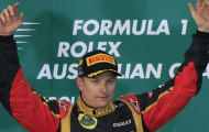 GP Australia: Qua mặt Vettel, Raikkonen về đích đầu tiên