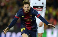 Messi đã vươn tới Ronaldo của năm 2013, hướng tới các huyền thoại
