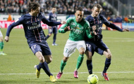PSG đánh rơi 3 điểm ở Saint Etienne