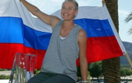 Sharapova cười tít mắt khi đăng quang Indian Wells