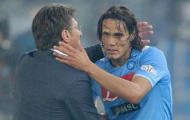 Châu Âu chú ý: Napoli thừa nhận khó giữ Mazzarri và Cavani