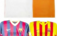 Thật hay không chuyện Barca và Real bị lộ áo đấu mùa 2013/2014?