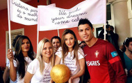 CR7 nhận “Quả bóng vàng” bằng bánh ngọt