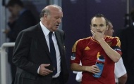 Vicente Del Bosque: Tây Ban Nha không thể kiểm soát trận đấu