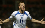 Video VL World Cup: Dzeko lập cú đúp giúp Bosnia vùi dập Hy Lạp