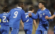 VL World Cup bảng B: Bulgaria mất điểm, Balotelli giúp Italia thoải mái trên ngôi đầu