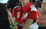 Đinh Ngọc Diệp cổ vũ F1 ở Malaysia