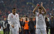 Gerrard thất vọng khi tuyển Anh bị cầm hòa