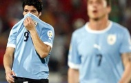 Uruguay lại thua: Suarez và Cavani xem World Cup qua tivi?