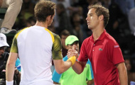 Murray bực tức sau trận gặp Gasquet