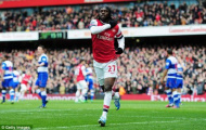 Arsenal 4-1 Reading: Gervinho bừng sáng giúp Pháo thủ bám sát Chelsea