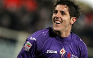 Fiorentina có nguy cơ mất Jovetic trong trận đấu với Milan