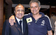 Perez và Mourinho đã 'hòa bình' trở lại: Vì mục tiêu Decima!