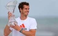 Vô địch Miami Masters, Murray ra tận biển khoe cúp