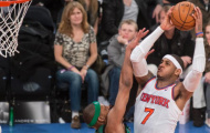 Carmelo Anthony tỏa sáng, New York Knicks thắng dễ Boston Celtics